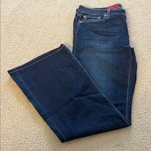 AG Adriano Goldschmied “The Angel” Flare Jeans, Size 32R/12